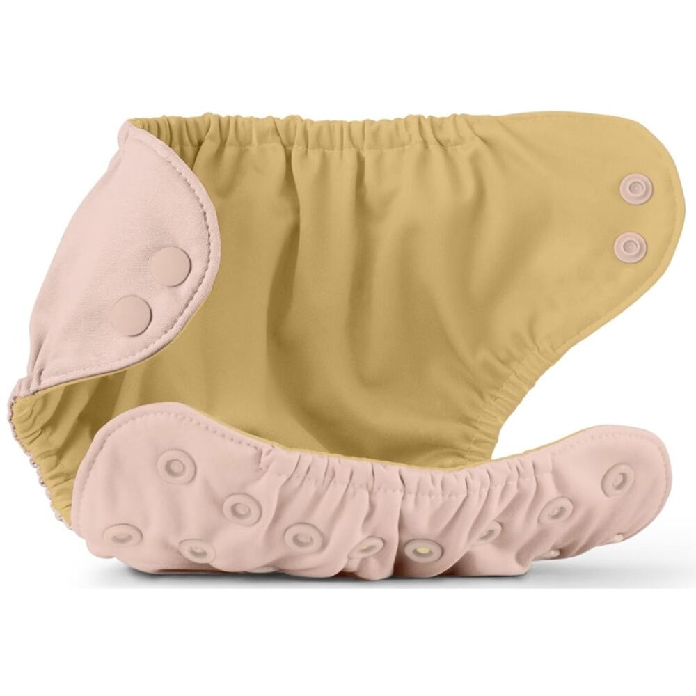 Esembly Cloth Diaper Cover - Reusable Swim Diaper, Waterproof, Breathable- Blush - Picture 3 of 7